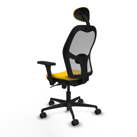 Bürostuhl mit Kopfstütze Piqueras y Crespo 3D036N1 Gelb