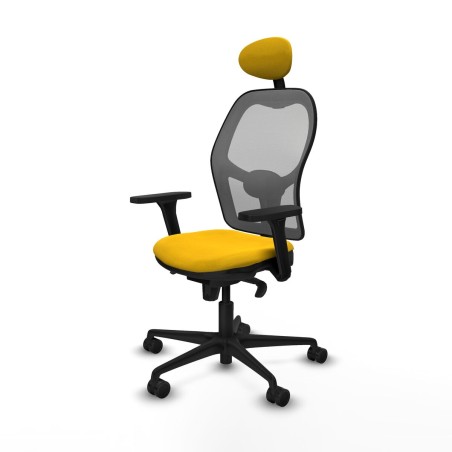 Bürostuhl mit Kopfstütze Piqueras y Crespo 3D036N1 Gelb