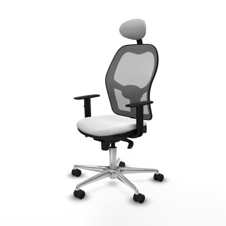 Office Chair with Headrest Jorquera Piqueras y Crespo 1D086N1 White