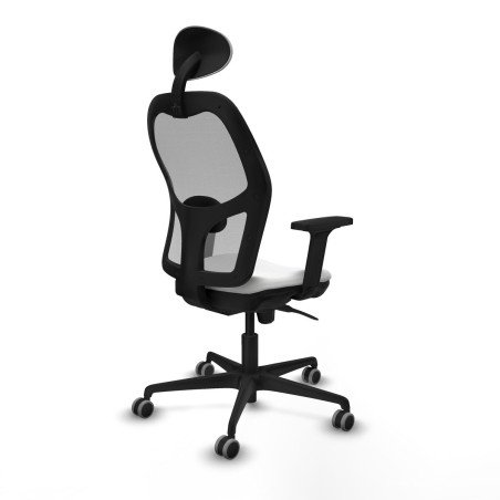 Chaise de Bureau avec Appui-tête Piqueras y Crespo 2D036G1 Blanc