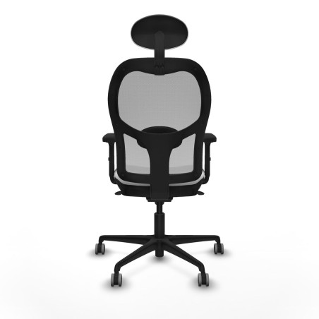 Chaise de Bureau avec Appui-tête Piqueras y Crespo 2D036G1 Blanc