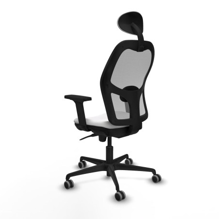Chaise de Bureau avec Appui-tête Piqueras y Crespo 2D036G1 Blanc
