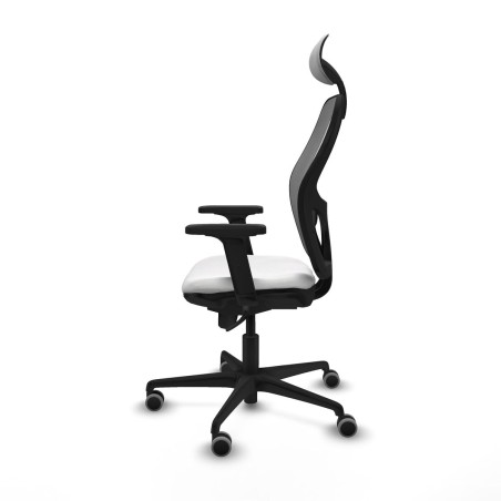 Chaise de Bureau avec Appui-tête Piqueras y Crespo 2D036G1 Blanc