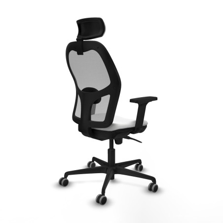 Chaise de Bureau avec Appui-tête Piqueras y Crespo 2D036G2 Blanc