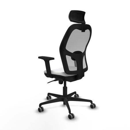 Chaise de Bureau avec Appui-tête Piqueras y Crespo 2D036G2 Blanc