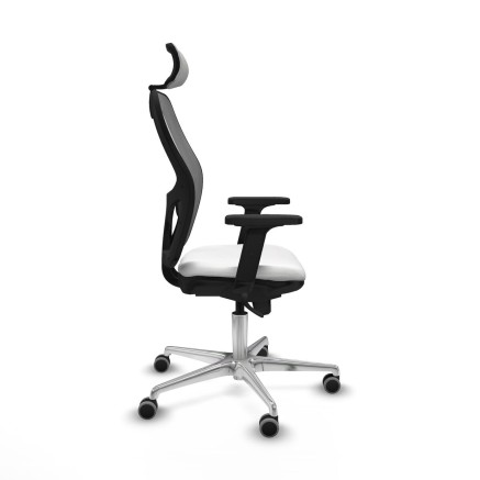 Bürostuhl mit Kopfstütze Piqueras y Crespo 2D086G2 Weiß 2