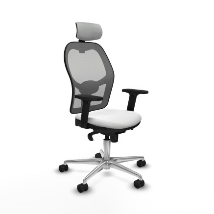 Bürostuhl mit Kopfstütze Piqueras y Crespo 2D086N2 Weiß