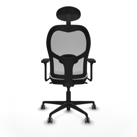 Chaise de Bureau avec Appui-tête Piqueras y Crespo 3D036G1 Blanc