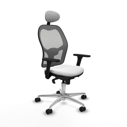 Bürostuhl mit Kopfstütze Piqueras y Crespo 3D086N1 Weiß
