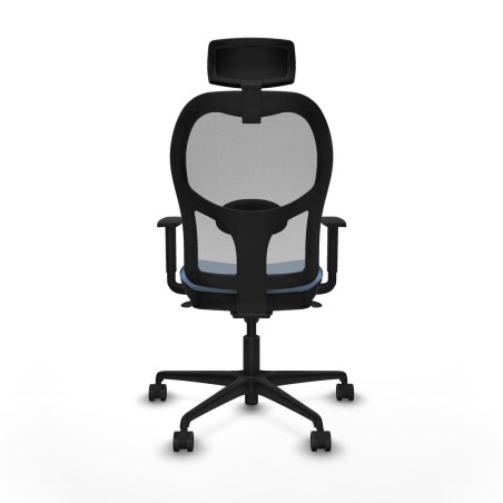 Chaise de Bureau avec Appui-tête Piqueras y Crespo 1D036N2 Bleu ciel