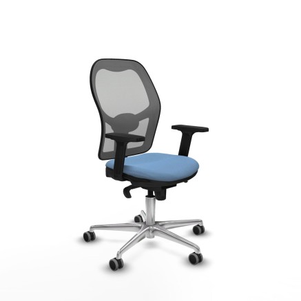 Chaise de Bureau Piqueras y Crespo 2D086G0 Bleu ciel