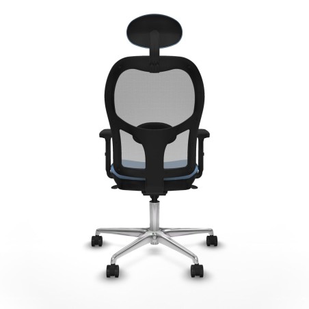 Bürostuhl mit Kopfstütze Piqueras y Crespo 2D086N1 Himmelsblau