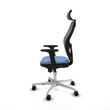 Bürostuhl mit Kopfstütze Piqueras y Crespo 2D086N2 Himmelsblau