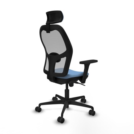 Bürostuhl mit Kopfstütze Piqueras y Crespo 3D036N2 Himmelsblau