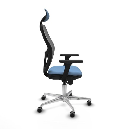 Bürostuhl mit Kopfstütze Piqueras y Crespo 3D086G1 Himmelsblau 2