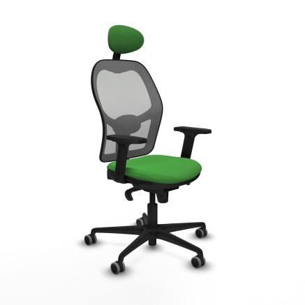 Office Chair with Headrest Piqueras y Crespo 2D036G1 Green