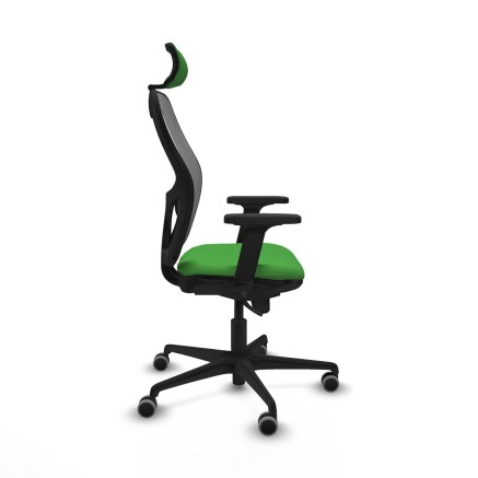 Chaise de Bureau avec Appui-tête Piqueras y Crespo 2D036G2 Vert 2