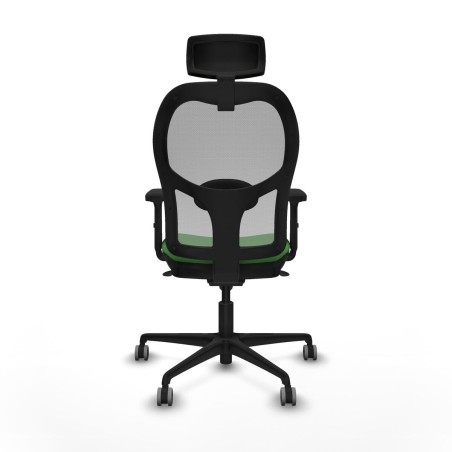 Sedia Ufficio con Poggiatesta Piqueras y Crespo 2D036G2 Verde