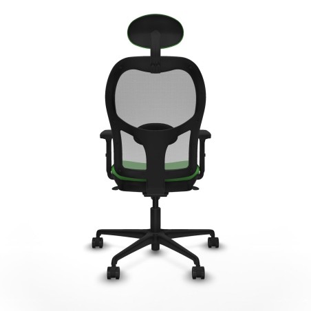 Chaise de Bureau avec Appui-tête Piqueras y Crespo 2D036N1 Vert