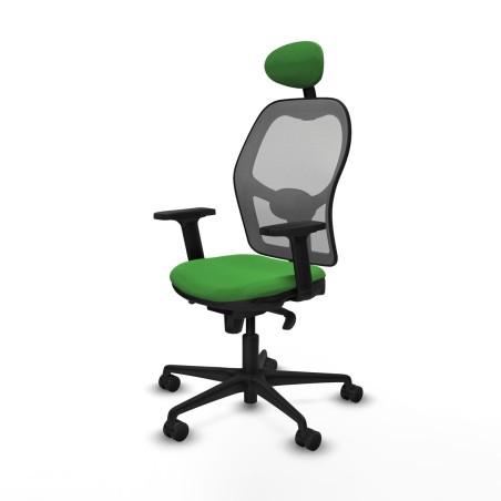Chaise de Bureau avec Appui-tête Piqueras y Crespo 2D036N1 Vert