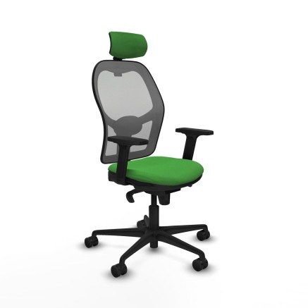 Chaise de Bureau avec Appui-tête Piqueras y Crespo 2D036N2 Vert