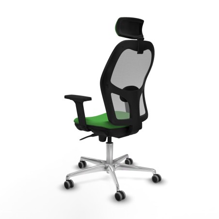 Sedia Ufficio con Poggiatesta Piqueras y Crespo 2D086G2 Verde