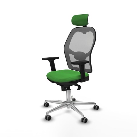 Chaise de Bureau avec Appui-tête Piqueras y Crespo 2D086G2 Vert