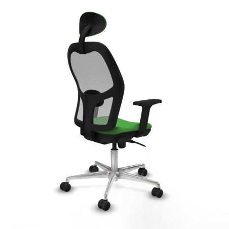 Sedia Ufficio con Poggiatesta Piqueras y Crespo 2D086N1 Verde