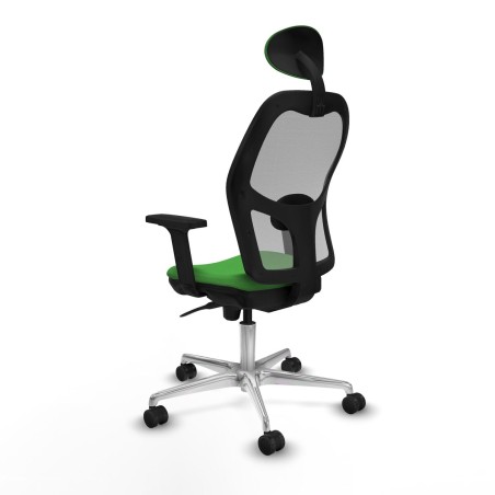 Sedia Ufficio con Poggiatesta Piqueras y Crespo 2D086N1 Verde