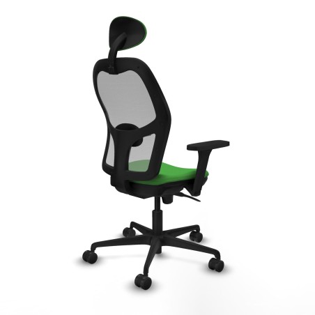 Sedia Ufficio con Poggiatesta Piqueras y Crespo 3D036N1 Verde