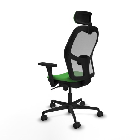 Sedia Ufficio con Poggiatesta Piqueras y Crespo 3D036N2 Verde