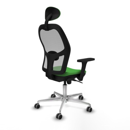 Office Chair with Headrest Piqueras y Crespo 3D086G1 Green