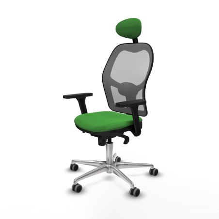 Office Chair with Headrest Piqueras y Crespo 3D086G1 Green