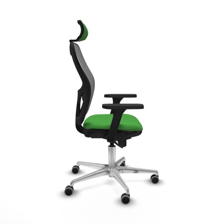 Sedia Ufficio con Poggiatesta Piqueras y Crespo 3D086G2 Verde