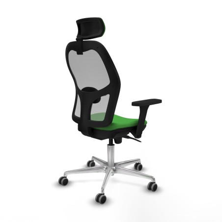 Sedia Ufficio con Poggiatesta Piqueras y Crespo 3D086G2 Verde