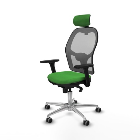 Sedia Ufficio con Poggiatesta Piqueras y Crespo 3D086G2 Verde