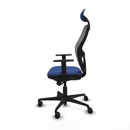 Sedia Ufficio con Poggiatesta Jorquera Piqueras y Crespo 1D036N1 Blu M