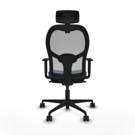 Chaise de Bureau avec Appui-tête Piqueras y Crespo 1D036N2 Blue marin