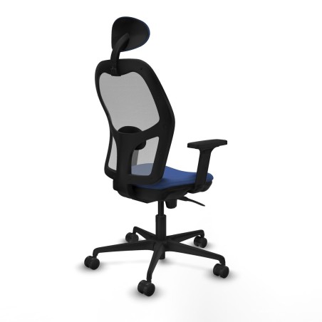 Office Chair with Headrest Piqueras y Crespo 2D036N1 Navy Blue