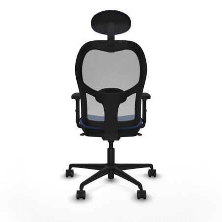 Office Chair with Headrest Piqueras y Crespo 2D036N1 Navy Blue