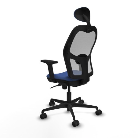 Office Chair with Headrest Piqueras y Crespo 2D036N1 Navy Blue