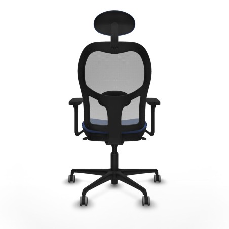 Chaise de Bureau avec Appui-tête Piqueras y Crespo 3D036G1 Blue marin