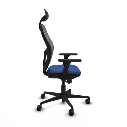 Bürostuhl mit Kopfstütze Piqueras y Crespo 3D036N1 Marineblau 2