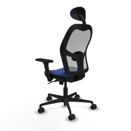 Chaise de Bureau avec Appui-tête Piqueras y Crespo 3D036N1 Blue marin