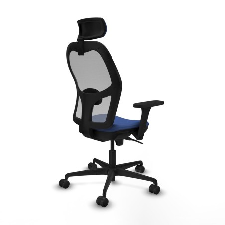 Office Chair with Headrest Piqueras y Crespo 3D036N2 Navy Blue