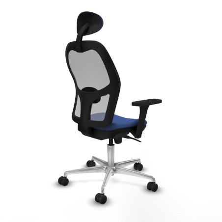 Bürostuhl mit Kopfstütze Piqueras y Crespo 3D086N1 Marineblau