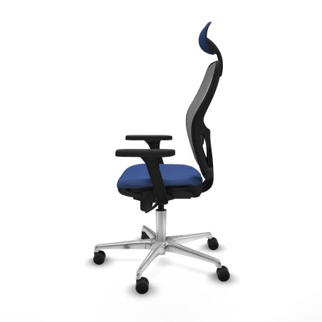 Office Chair with Headrest Piqueras y Crespo 3D086N1 Navy Blue