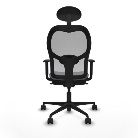 Sedia Ufficio con Poggiatesta Jorquera Piqueras y Crespo 1D036N1 Grigi