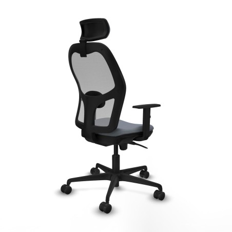 Sedia Ufficio con Poggiatesta Piqueras y Crespo 1D036N2 Grigio
