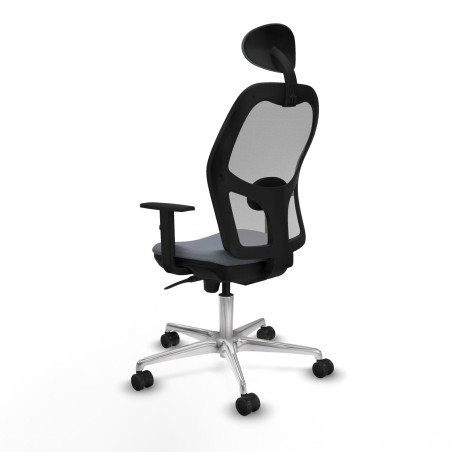 Sedia Ufficio con Poggiatesta Jorquera Piqueras y Crespo 1D086N1 Grigi